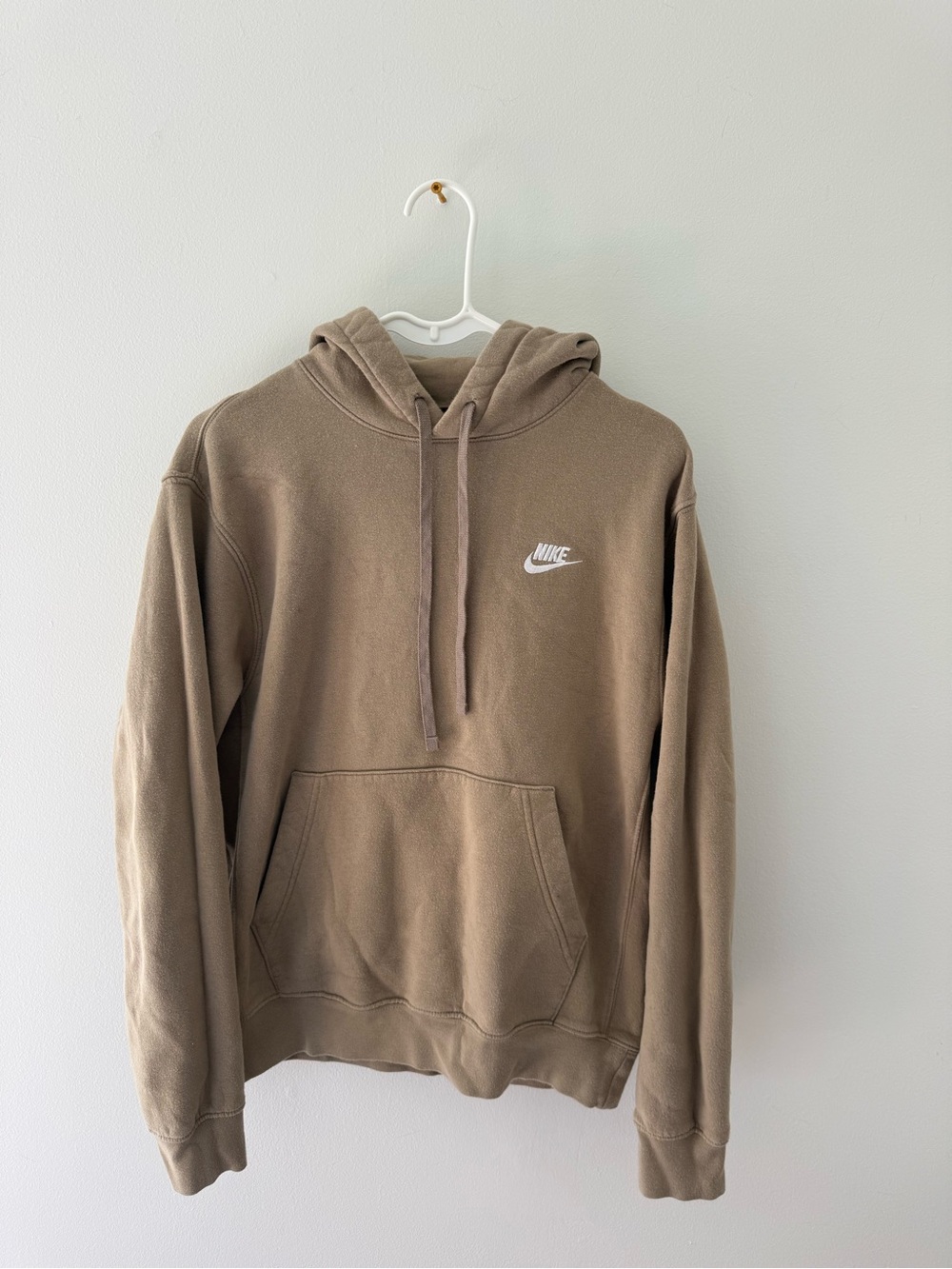 Nike Women’s Brown Logo Hoodie-Small